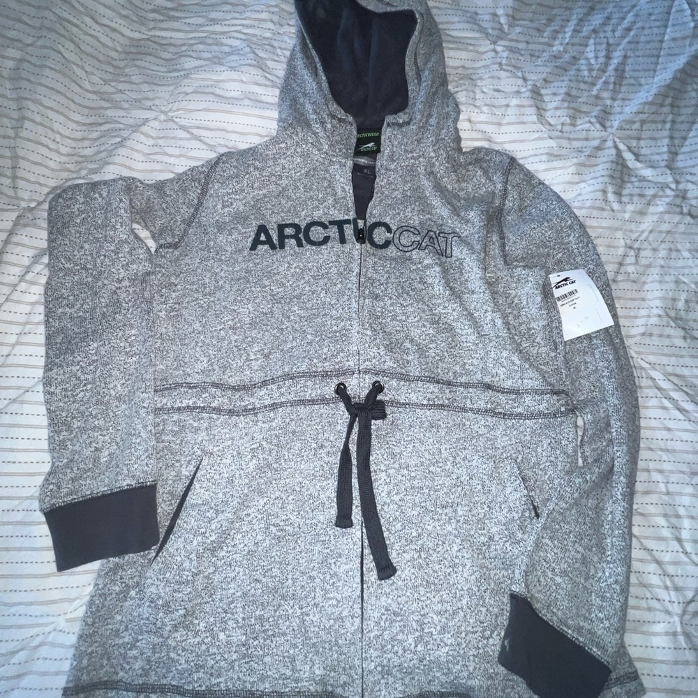 Arctic Cat Women's Gray Utility Hoodie Jacket